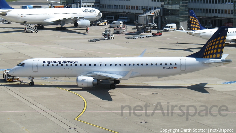 Augsburg Airways Embraer ERJ-195LR (ERJ-190-200LR) (D-AEMB) | Photo 137379