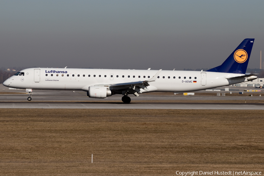 Lufthansa Regional (CityLine) Embraer ERJ-195LR (ERJ-190-200LR) (D-AEMC) | Photo 420334