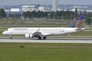 Augsburg Airways Embraer ERJ-195LR (ERJ-190-200LR) (D-AEMD) at  Munich, Germany