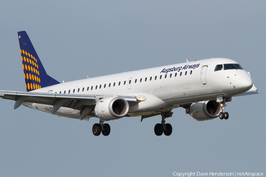 Augsburg Airways Embraer ERJ-195LR (ERJ-190-200LR) (D-AEME) | Photo 12275