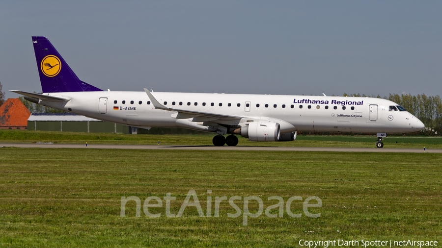 Lufthansa Regional (CityLine) Embraer ERJ-195LR (ERJ-190-200LR) (D-AEME) | Photo 235300