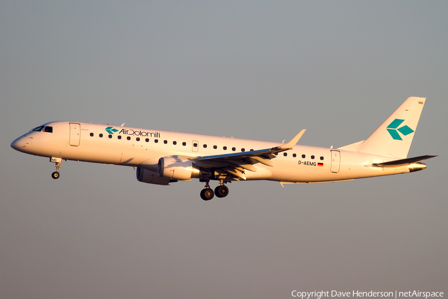 Air Dolomiti Embraer ERJ-190LR (ERJ-190-100LR) (D-AEMG) | Photo 3050