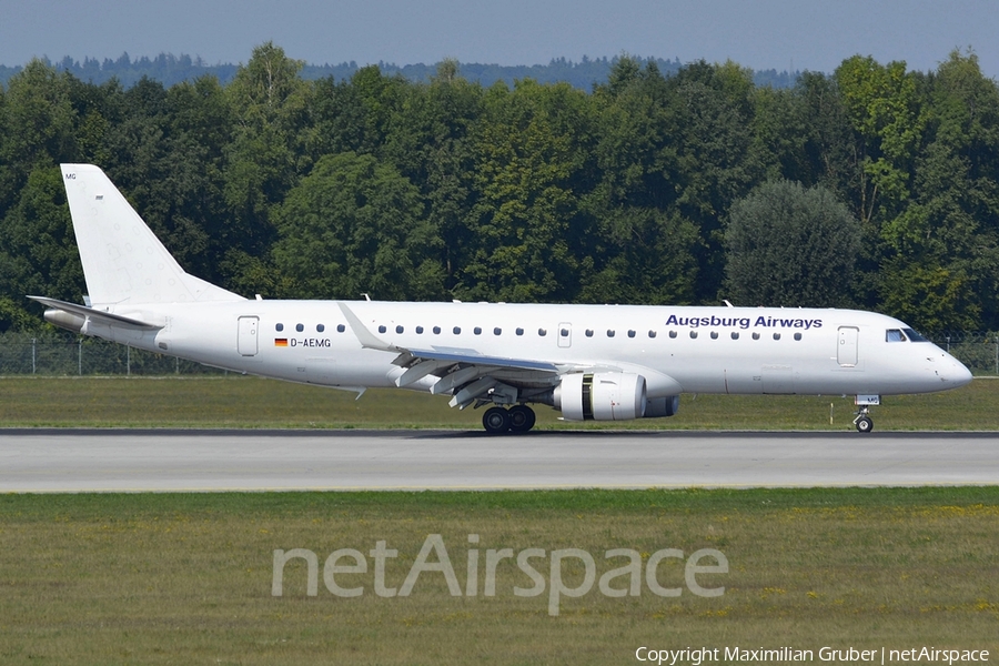 Augsburg Airways Embraer ERJ-190LR (ERJ-190-100LR) (D-AEMG) | Photo 112014