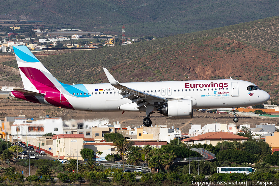 Eurowings Airbus A320-251N (D-AENA) | Photo 604706