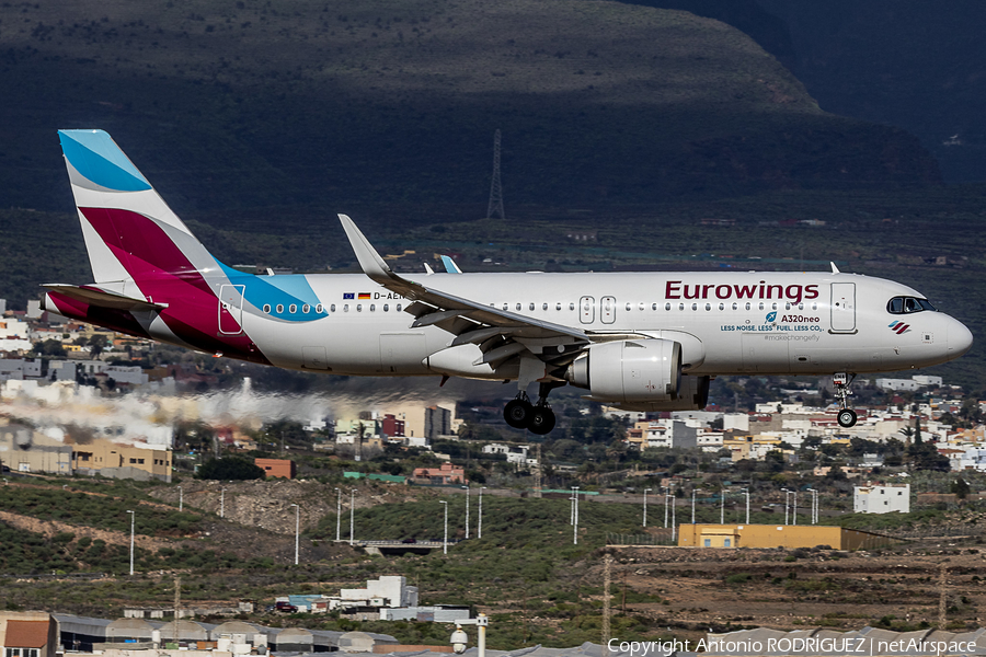 Eurowings Airbus A320-251N (D-AENA) | Photo 675249