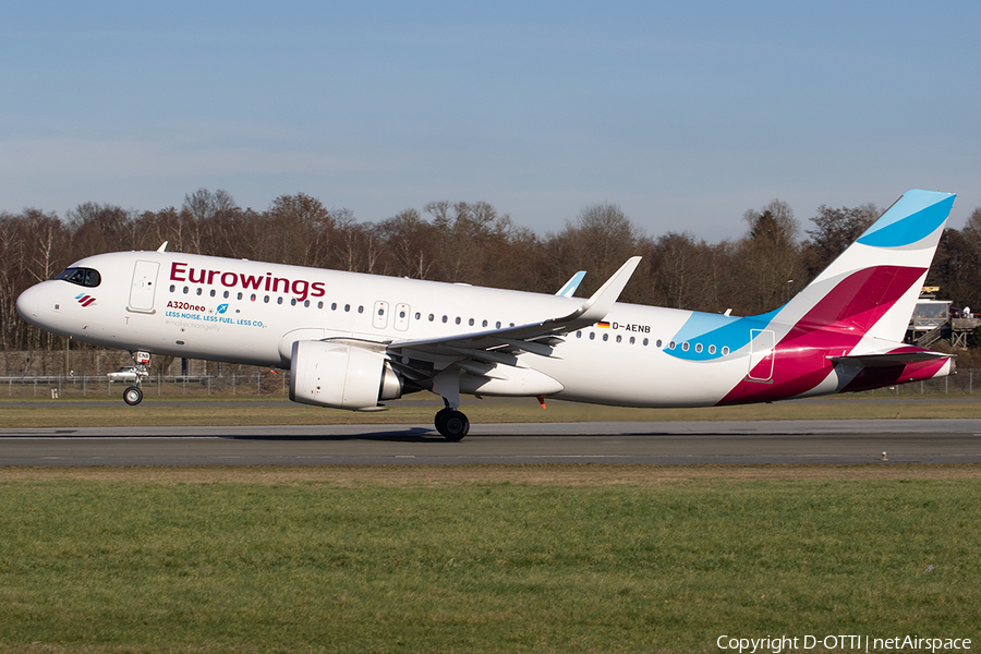 Eurowings Airbus A320-251N (D-AENB) | Photo 554559