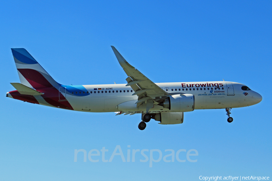 Eurowings Airbus A320-251N (D-AENC) | Photo 534500