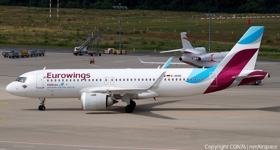 Eurowings Airbus A320-251N (D-AENC) | Photo 630988