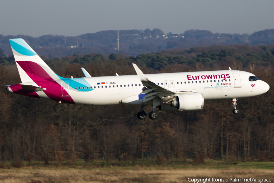 Eurowings Airbus A320-251N (D-AENC) | Photo 654837