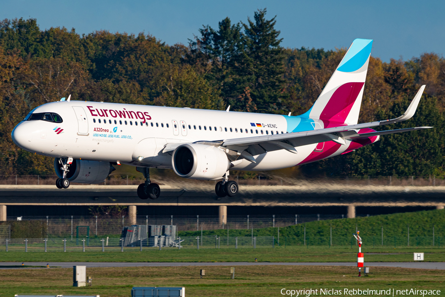 Eurowings Airbus A320-251N (D-AENC) | Photo 535166