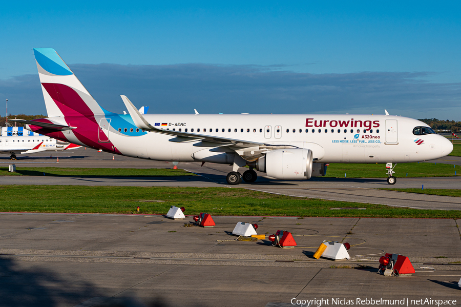 Eurowings Airbus A320-251N (D-AENC) | Photo 535174
