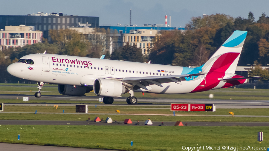 Eurowings Airbus A320-251N (D-AENC) | Photo 535196