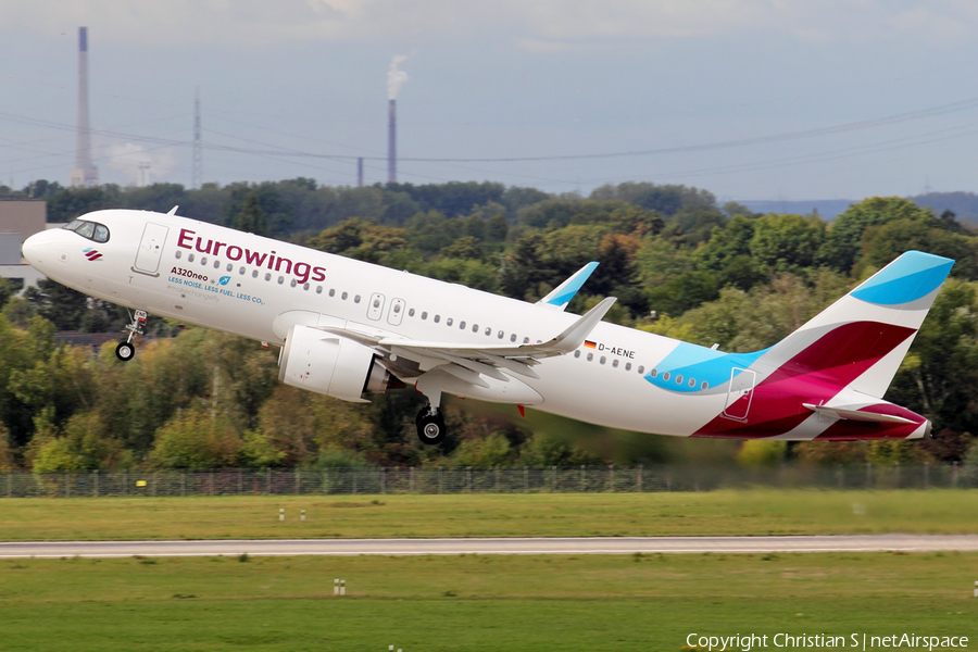 Eurowings Airbus A320-251N (D-AENE) | Photo 527660