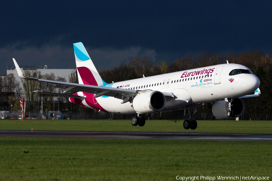 Eurowings Airbus A320-251N (D-AENE) | Photo 620045
