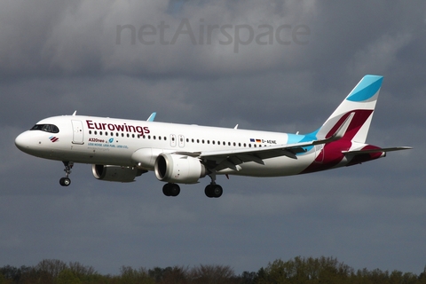 Eurowings Airbus A320-251N (D-AENE) at  Hamburg - Fuhlsbuettel (Helmut Schmidt), Germany