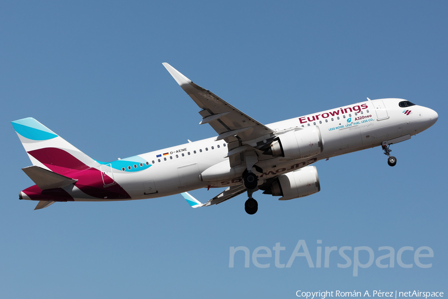 Eurowings Airbus A320-251N (D-AENE) | Photo 560119