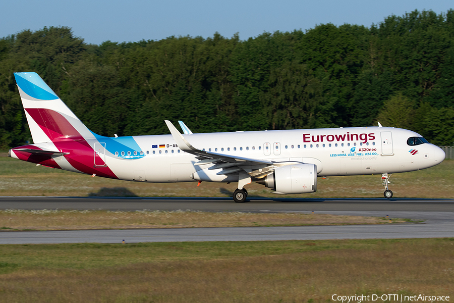 Eurowings Airbus A320-251N (D-AENH) | Photo 573385