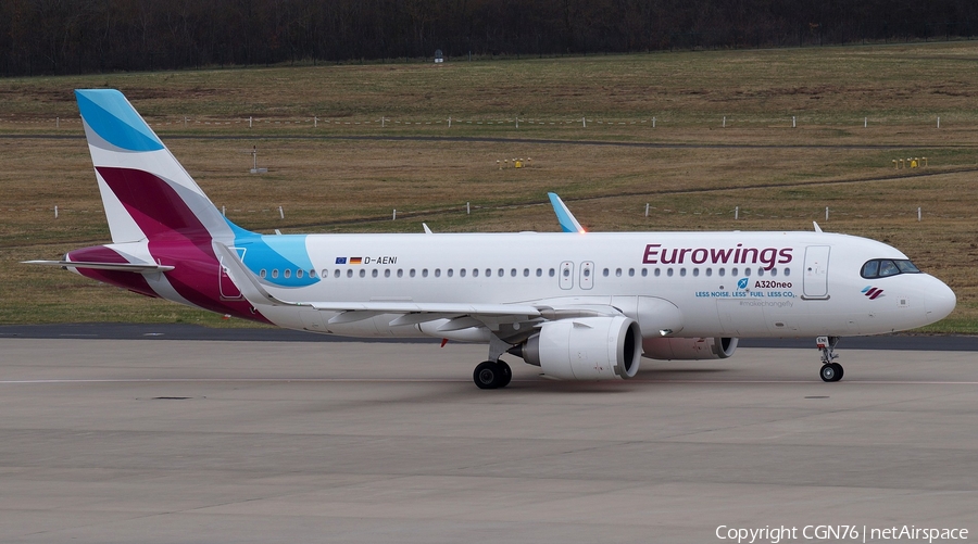 Eurowings Airbus A320-251N (D-AENI) | Photo 673054