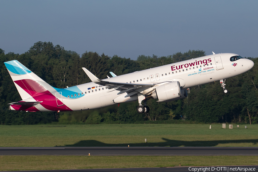 Eurowings Airbus A320-251N (D-AENI) | Photo 628944