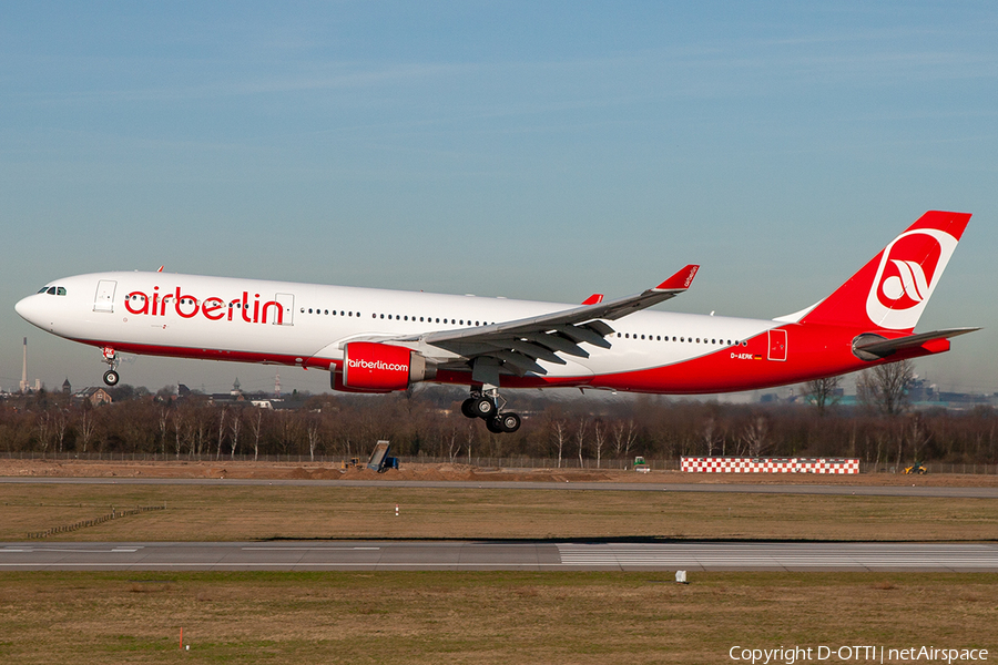 Air Berlin Airbus A330-322 (D-AERK) | Photo 237659