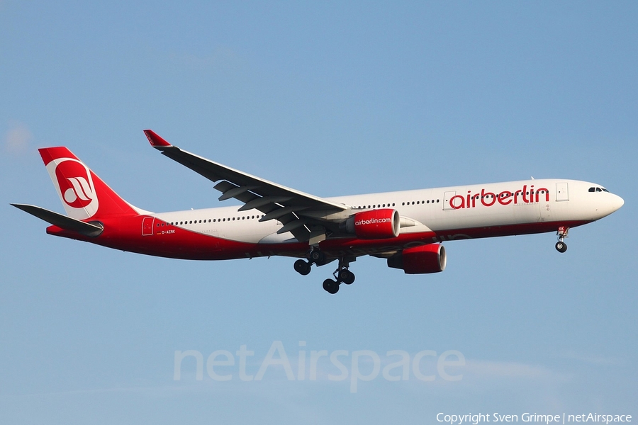 Air Berlin Airbus A330-322 (D-AERK) | Photo 19626