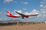 Air Berlin Airbus A330-322 (D-AERQ) at  Lanzarote - Arrecife, Spain