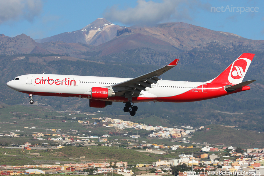 Air Berlin Airbus A330-322 (D-AERS) | Photo 40012