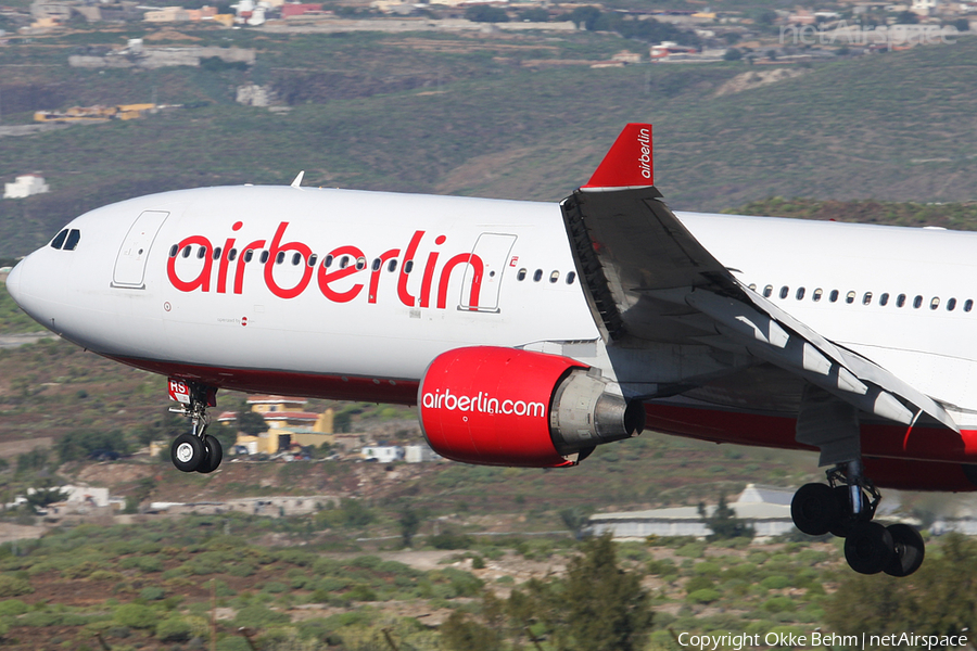 Air Berlin Airbus A330-322 (D-AERS) | Photo 40013
