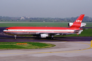 LTU International McDonnell Douglas MD-11 (D-AERZ) at  Dusseldorf - International, Germany