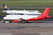 Eurowings Airbus A320-214 (D-AEUD) at  Dusseldorf - International, Germany