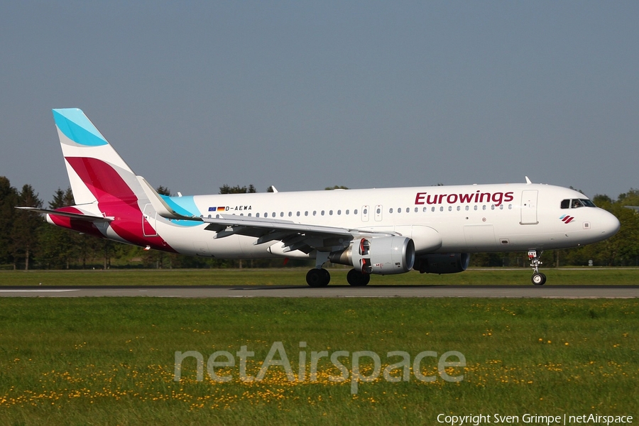 Eurowings Airbus A320-214 (D-AEWA) | Photo 107672