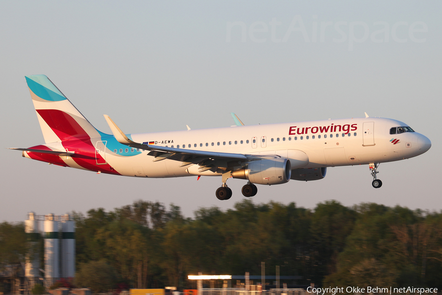 Eurowings Airbus A320-214 (D-AEWA) | Photo 107874