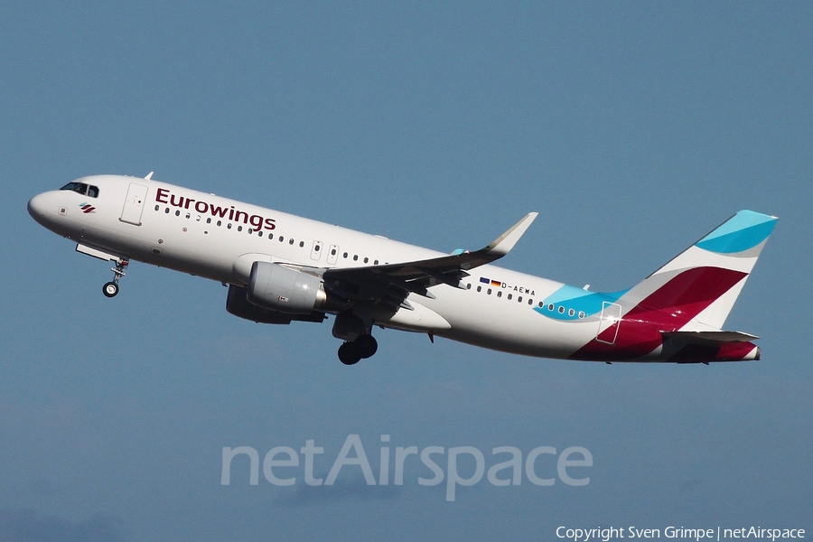 Eurowings Airbus A320-214 (D-AEWA) | Photo 105165