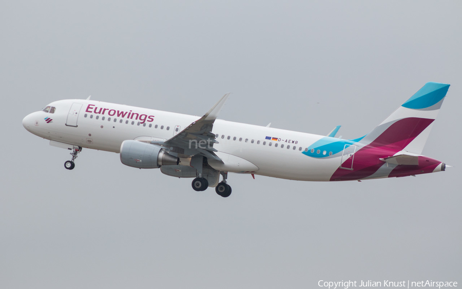 Eurowings Airbus A320-214 (D-AEWB) | Photo 102130