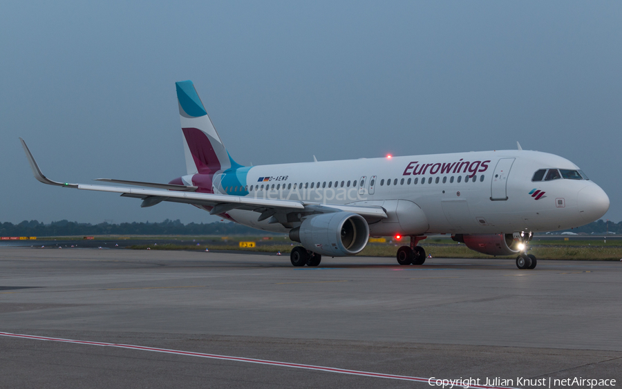 Eurowings Airbus A320-214 (D-AEWB) | Photo 116564