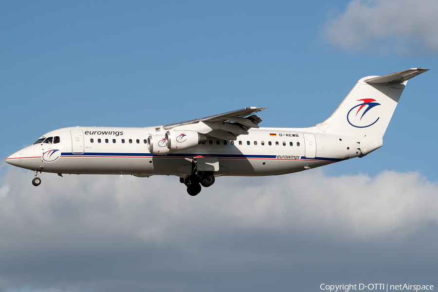 Eurowings BAe Systems BAe-146-300A (D-AEWB) | Photo 197927