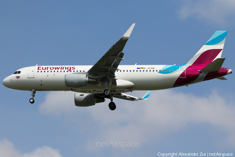 Eurowings Airbus A320-214 (D-AEWB) | Photo 491373