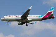 Eurowings Airbus A320-214 (D-AEWB) at  London - Heathrow, United Kingdom