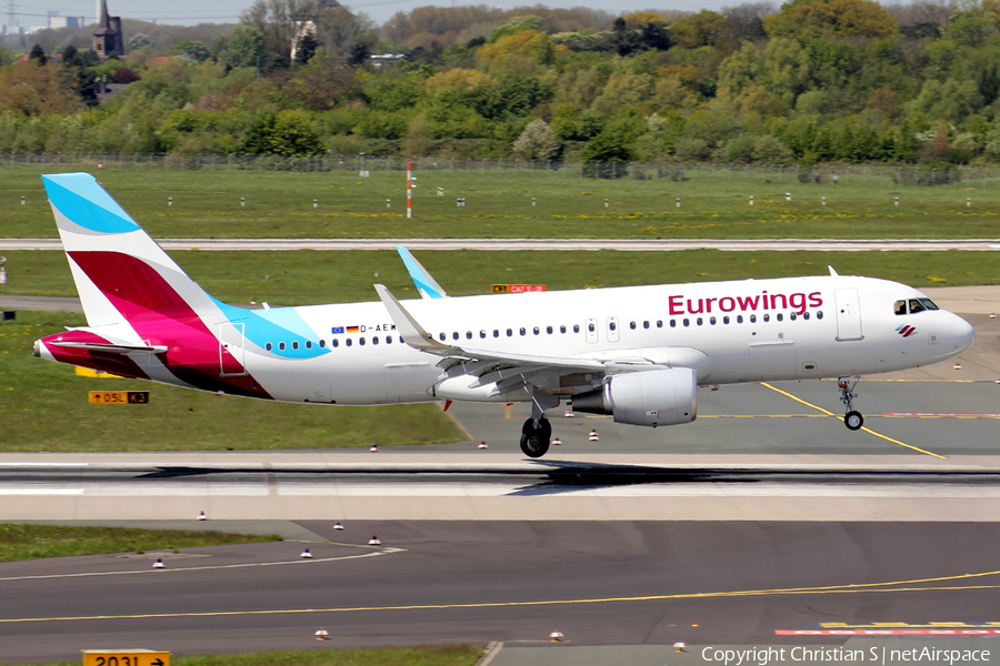 Eurowings Airbus A320-214 (D-AEWC) | Photo 107345