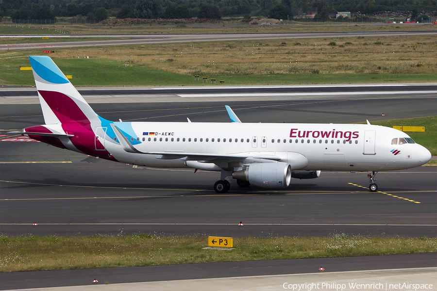 Eurowings Airbus A320-214 (D-AEWC) | Photo 117469
