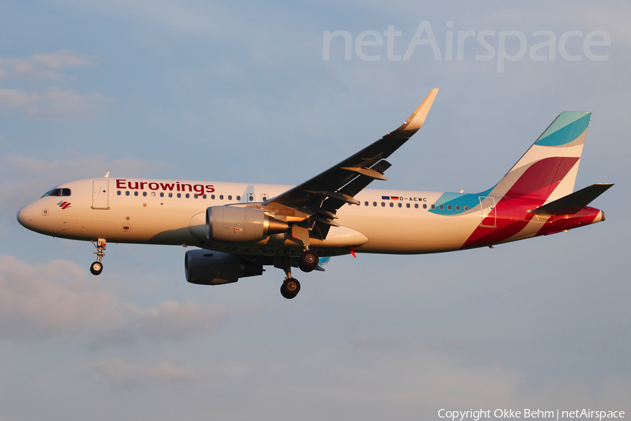 Eurowings Airbus A320-214 (D-AEWC) | Photo 108684