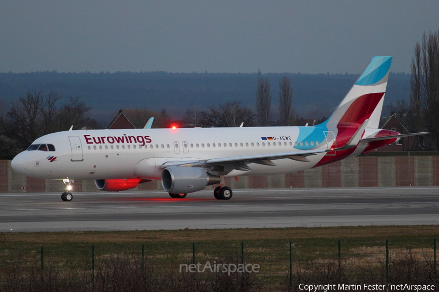 Eurowings Airbus A320-214 (D-AEWC) | Photo 101838