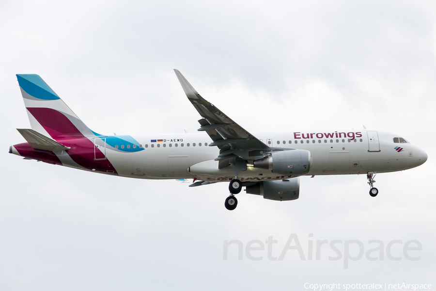 Eurowings Airbus A320-214 (D-AEWD) | Photo 104245