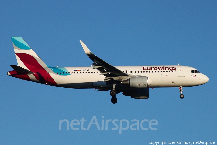 Eurowings Airbus A320-214 (D-AEWD) | Photo 115864