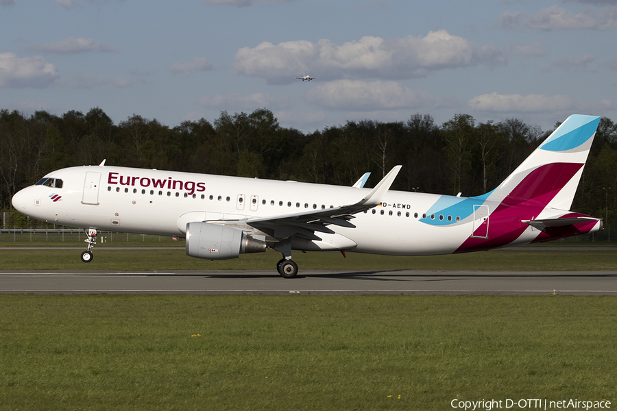 Eurowings Airbus A320-214 (D-AEWD) | Photo 553336