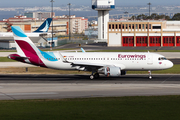 Eurowings Airbus A320-214 (D-AEWD) at  Lisbon - Portela, Portugal