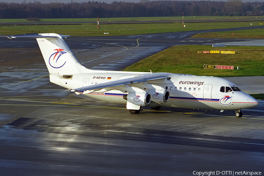 Eurowings BAe Systems BAe-146-200 (D-AEWD) | Photo 538676