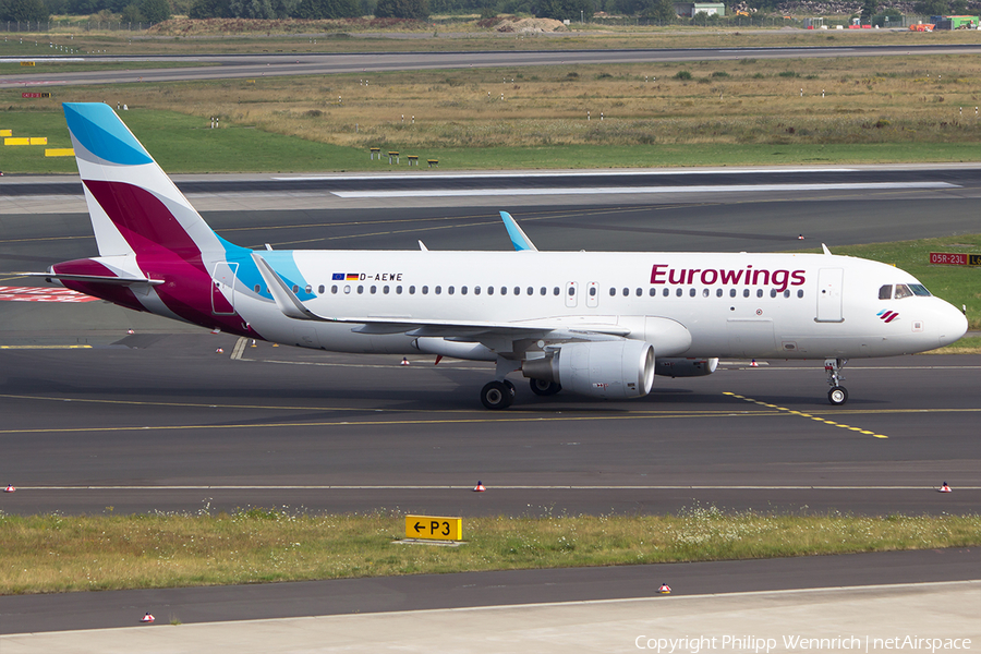 Eurowings Airbus A320-214 (D-AEWE) | Photo 117527