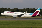 Eurowings Airbus A320-214 (D-AEWE) at  Hamburg - Fuhlsbuettel (Helmut Schmidt), Germany