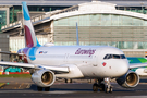 Eurowings Airbus A320-214 (D-AEWF) at  Dublin, Ireland